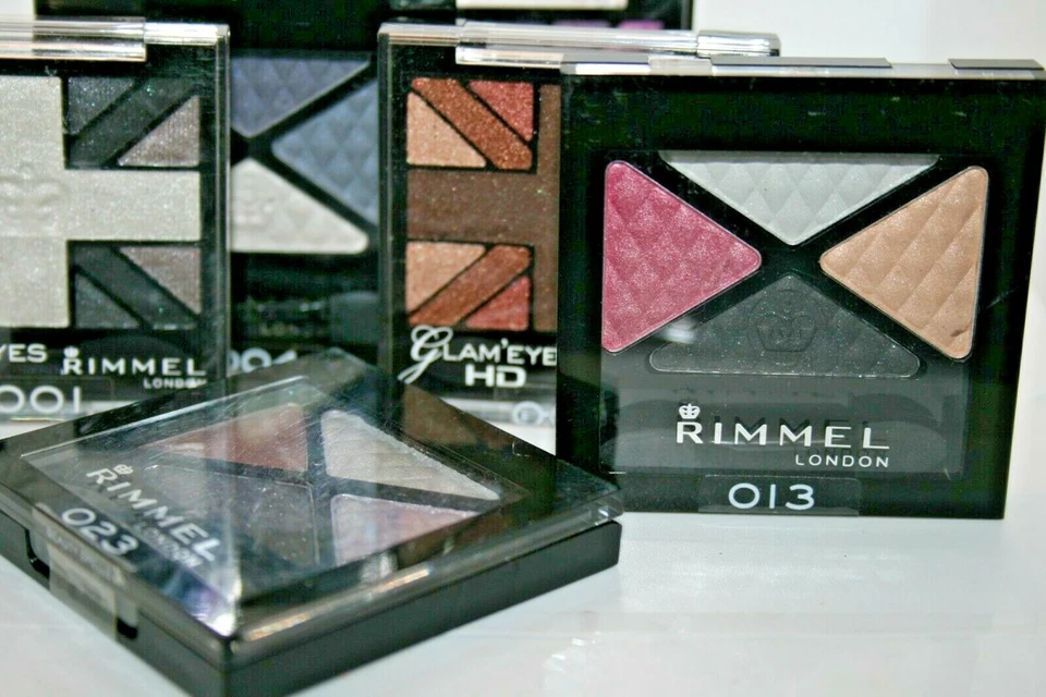 Rimmel GLAM EYES QUAD EYE SHADOW  CHOOSE your color - Image 1 of 1