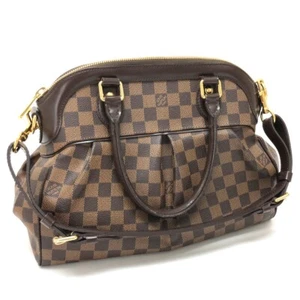 LOUIS VUITTON Damier TreviPM Hand Bag Shoulder Bag Brown N51997 - Picture 1 of 12