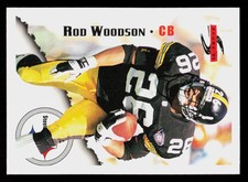 1995 Score Rod Woodson #6  Football  Pittsburgh Steelers  PROMO