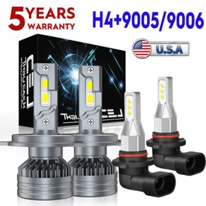 For Toyota Solara 1999-2001 6000K Combo M9 LED Headlight Hi/Lo + Fog Light Bulbs - Imagen 1 de 16