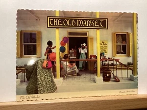 The Old Market: Somerset, Bermuda - Vintage Postcard - Picture 1 of 3