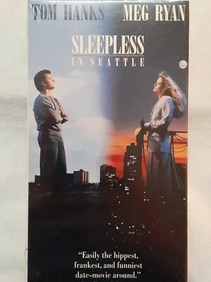 Sleepless in Seattle (VHS 1993) NEW FACTORY SEALED Original Release Ryan & Hanks - Image 1 of 4