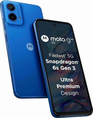 Motorola G45 5G (Brilliant Blue, RAM 8GB, 128GB)6.5" 50MP-Snapdragon 6s Gen 3 - Immagine 1 di 4