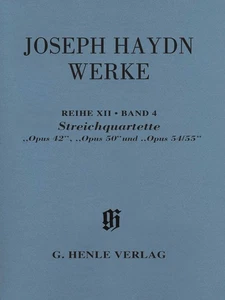 Haydn String Quartets Opp 42 50 54/55 Series XII Vol 4 Score Music Henle Book - Picture 1 of 1
