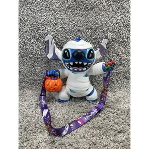 Disney Parks 2025 Happy Halloween Stitch Mummy Popcorn Bucket New In Hand - Picture 1 of 12