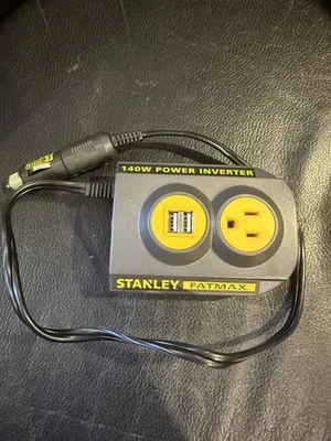 Inversor de potencia Stanley Fatmax 140 vatios PCI140 nuevo caja abierta Foto 1 de 2