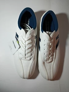 Zapatillas Zapatos Tretorn Nylite Mujer Blanco/Azul Marino, Talla 11M, Nuevas con Etiquetas y Caja *LEER* - Imagen 1 de 11