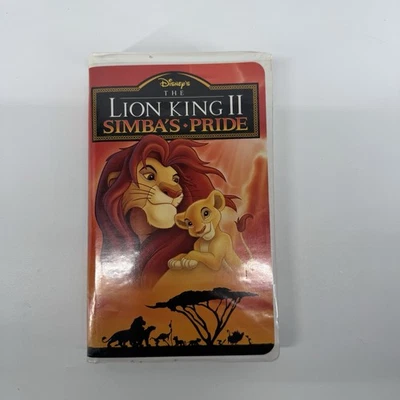 The Lion King II Simba's Pride VHS 1998 Disney Clamshell FREE SHIPPING - Image 1 of 4