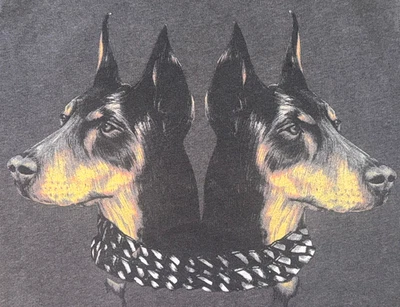 Givenchy Riccardo Tisci Doberman Sweatshirt Jumper Size Medium Grey Black Dog - Image 1 of 4