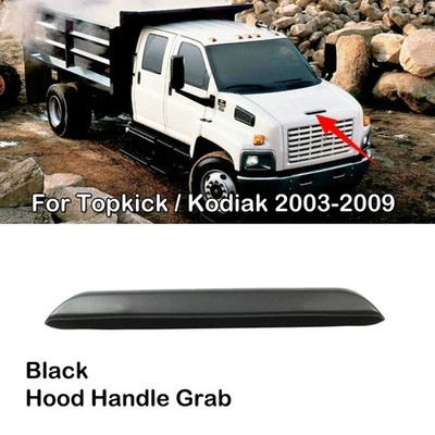 Empuñadura de manija del capó delantero para auto Topkick Kodiak C4500 C5500 C6500 C7500 2003-2009 Foto 1 de 4