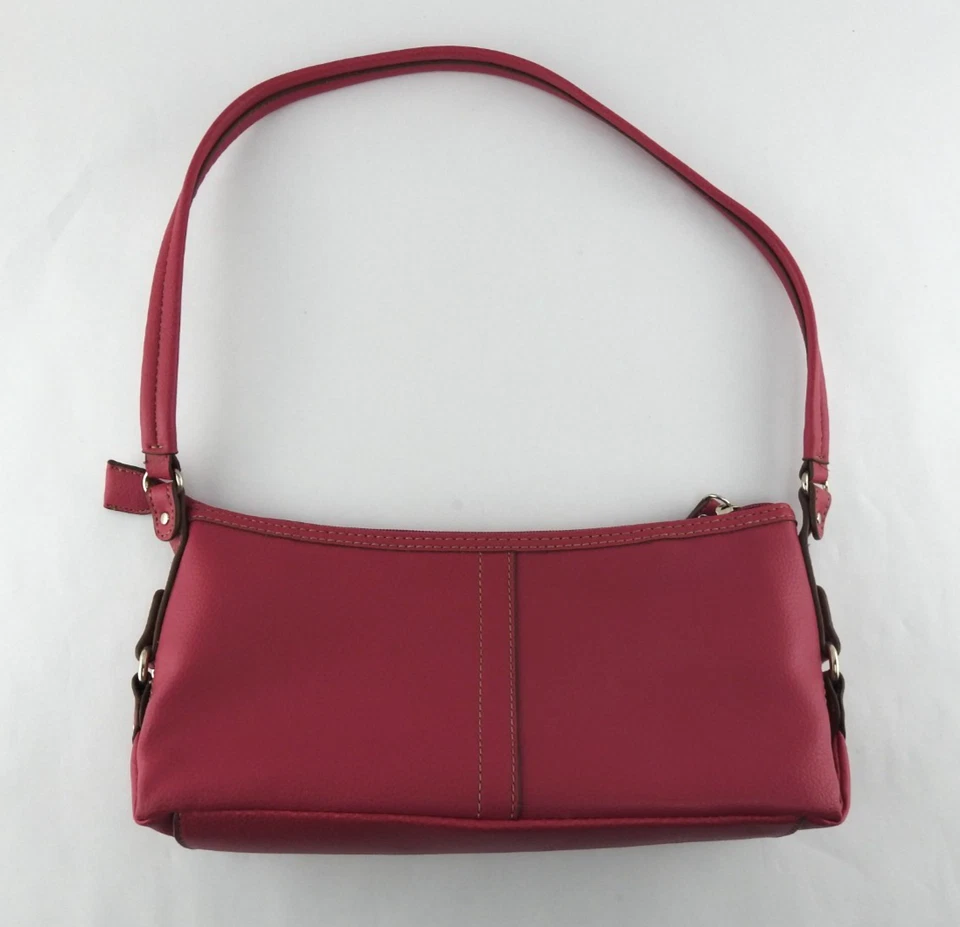 Relic Shoulder Bag Pink Faux Leather Small Purse Handbag Zip Closure Y2K Vintage - Image 1 of 4