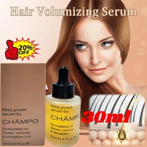 Pitta Growth Serum di Champo formulato per ispessire, volumizzare e rinforzare i capelli - Foto 1 di 8