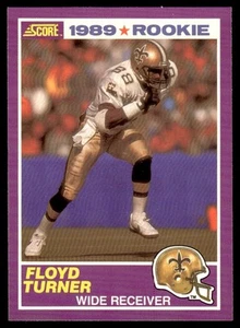 1989 Score Supplemental Floyd Turner Rookie New Orleans Saints #437S - Picture 1 of 2