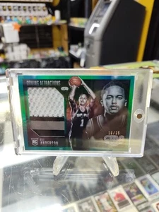 2014-15 Panini Gala Coming Attractions Kyle Anderson RC 3 Clr Patch Green /25 - Picture 1 of 2