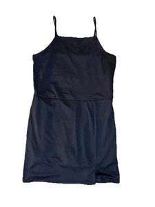 Art Class Girls Black Spaghetti Strap Romper Size XL 14 Mini Shorts - Picture 1 of 6