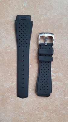 Tag Heuer Connected E2 41mm BTX0732 Black Rubber Band Watch Strap SBF818 FT8031 - Image 1 of 4