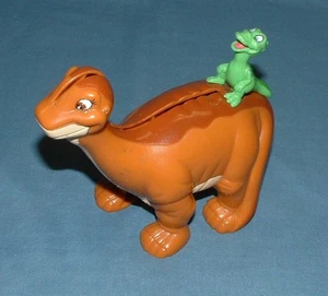 WENDY'S LAND BEFORE TIME DINOSAUR PLASTIC COIN BANK - 2003 - USED - Picture 1 of 5
