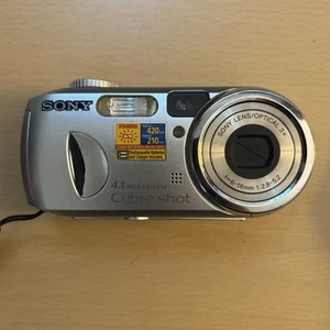 Sony Cyber-shot DSC-P73 4MP Digital Camera AA Battery Operated - Picture 1 of 6