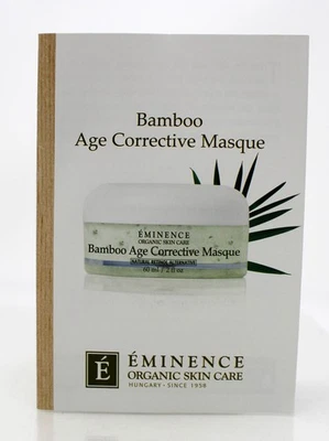 Eminence Bamboo Age Corrective Masque Sample Size - Image 1 of 2