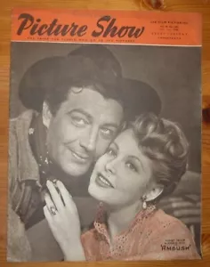 PICTURE SHOW Vol 54 No 1422 1. JULI 1950 ROBERT TAYLOR ARLENE DAHL COVER - Bild 1 von 9