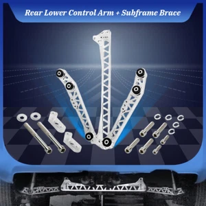 Brazos de control inferiores traseros soporte de subchasis para Honda Civic 1992-1995 - Imagen 1 de 14