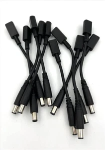 10 Pack Laptop DC Power Adapter 4.5x3mm Female to 7.4x5mm Male Charging Dell HP - Picture 1 of 4