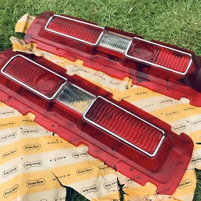 DATSUN 510 SSS Tail Light Rear Lamp Cover Lens LH RH Genuine Part IKI NOS JAPAN - Image 1 of 4