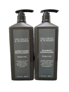 Gilchrist & Soames Warm Oak Shampoo & Conditioner Bundle 12oz New - Picture 1 of 2