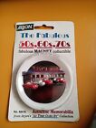 Arjon Magnet  As Time Goes By 3" Classic Cars At Diner Plate Retro