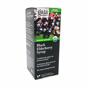 Gaia Herbs Gaia RapidRelief Black Elderberry Syrup- 5.4 oz - Picture 1 of 1