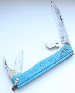 Vintage Soviet Pocket Folding Knife USSR - Picture 1 of 6