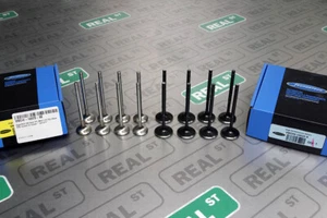 Supertech STD Intake Exhaust Valves VW GTI Audi 2.0T FSI EA113 TSI EA888 Gen 1 2 - Picture 1 of 9