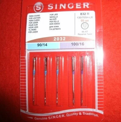 Flachkolben Nadel Singer, 2032, System 130/705, Nm 90 - 100 ++