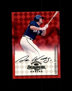 1998 Donruss Signature Series Autographs Antone Williamson AUTO