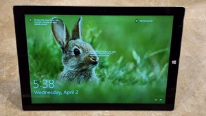 Microsoft Surface Pro 3 Tablet Intel Core i5-4300U 4GB RAM 128GB SSD Win10 - Picture 1 of 13