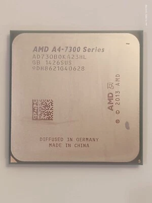 AMD A-Series A4-7300 CPU 3.8GHz Socket FM2 Desktop AD7300OKA23HL - Image 1 of 2