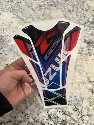 Protector de almohadilla de tanque de combustible de gel 3D para motocicletas Suzuki GSXR GSX + cinta 3M Foto 1 de 3