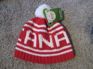 Bula Kids Fleece Lined Insulated Pom Pom Beanie Hat Canada ~BRAND NEW WITH TAG~ - Picture 1 of 4