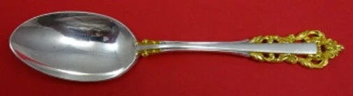 Medici New Golden By Gorham Sterling Silver Serving Spoon 8 3/4" Vintage - Image 1 of 1