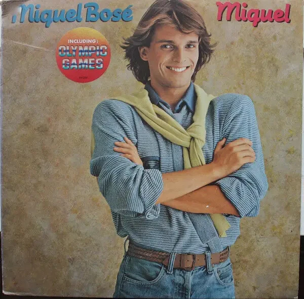 Miguel Bosé Miguel NEAR MINT CBS Vinyl LP - Bild 1 von 1