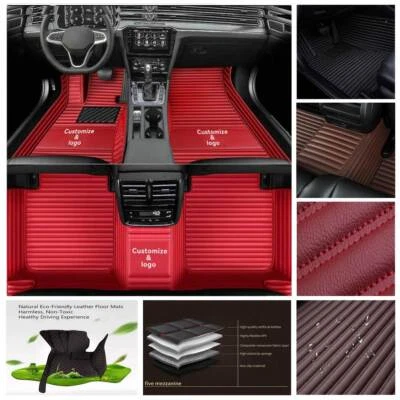 Fit For KIA All Models Car Floor Mats Waterproof Carpets All-weather Front&Rear - Image 1 of 4