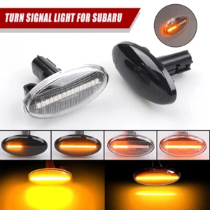 Sequential LED Side Marker Light For Subaru Impreza Forester 2008-2019 Liberty - Bild 1 von 23