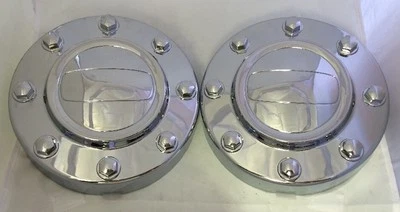 FRONT Center Hub Cap PAIR for 2011-2018 DODGE RAM 3500 Dually 1-ton Alcoa Wheels - Image 1 of 4