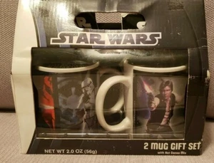 Set regalo 2 tazze GALERIE STAR WARS 2012 Han Solo & Storm Trooper NUOVE IN CONFEZIONE - Foto 1 di 3