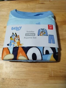 2T Bluey toddler 2 piece pajama set - Picture 1 of 4