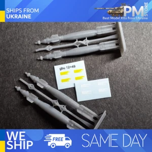 Rise144 Models RM015 1/144 Paveway IV smart guided bomb 4X Resin kit - Picture 1 of 4