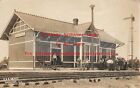 Depot, Illinois, Gardner, RPPC, Kankakee & Seneca Bahnhof, Andrew Fedor