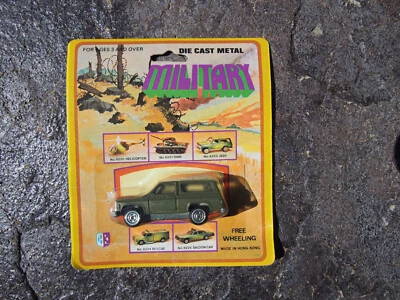 Chevrolet Chevy Blazer 1974 fundido a presión militar hecho en Hong Kong Foto 1 de 4