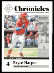 Bryce Harper #30 2020 Panini Chronicles Philadelphia Phillies - Picture 1 of 2