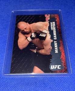2009 Topps UFC Round 2 Manny Gamburyan #66 Rookie RC in toploader